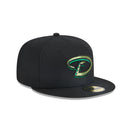 59FIFTY Metallic Pop アリゾナ・ダイヤモンドバックス ブラック - 13555054-700 | NEW ERA ニューエラ公式オンラインストア
