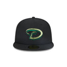 59FIFTY Metallic Pop アリゾナ・ダイヤモンドバックス ブラック - 13555054-700 | NEW ERA ニューエラ公式オンラインストア