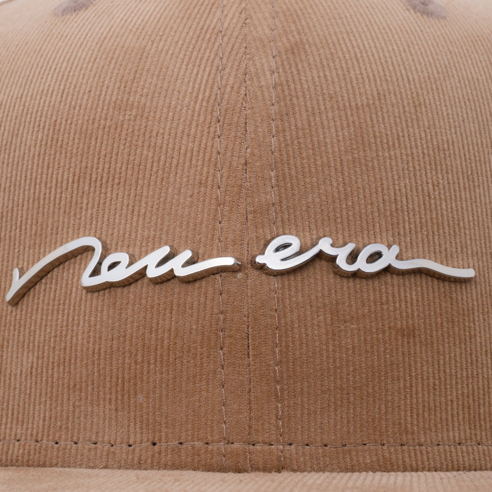 59FIFTY Micro Corduroy マイクロコーデュロイ メタルロゴ ベージュ - 13807629-700 | NEW ERA ニューエラ公式オンラインストア