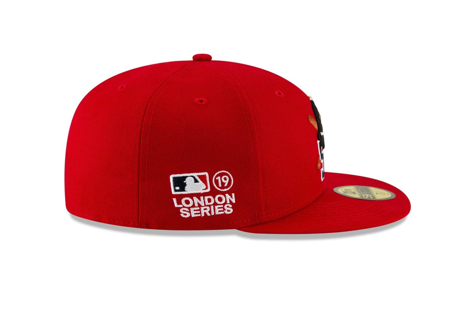 59FIFTY MLB ロンドンシリーズ ボストン・レッドソックス ムーキー・ベッツ レッド - 12048682-700 | NEW ERA ニューエラ公式オンラインストア