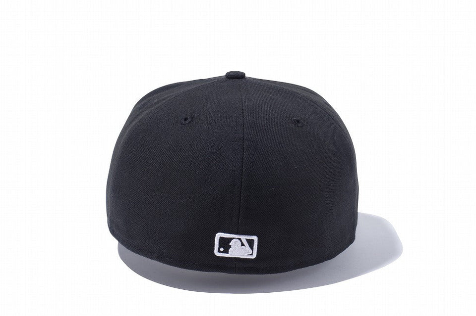 59FIFTY MLBロゴ ブラック × ホワイト | ニューエラオンラインストア