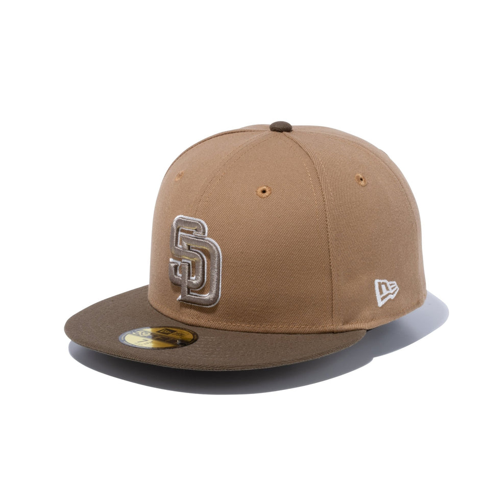 Newera 9forty サンディエゴパドレス フォントロゴ キャップ