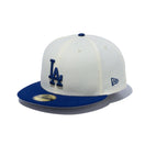 59FIFTY MLB 2-Tone ロサンゼルス・ドジャース クロームホワイト ダークロイヤルバイザー - 13750720-700 | NEW ERA ニューエラ公式オンラインストア