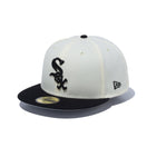 59FIFTY MLB 2-Tone シカゴ・ホワイトソックス クロームホワイト ブラックバイザー - 13750723-700 | NEW ERA ニューエラ公式オンラインストア
