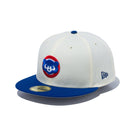 59FIFTY MLB 2-Tone シカゴ・カブス クロームホワイト ライトロイヤルバイザー - 13750724-700 | NEW ERA ニューエラ公式オンラインストア