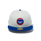 59FIFTY MLB 2-Tone シカゴ・カブス クロームホワイト ライトロイヤルバイザー - 13750724-700 | NEW ERA ニューエラ公式オンラインストア