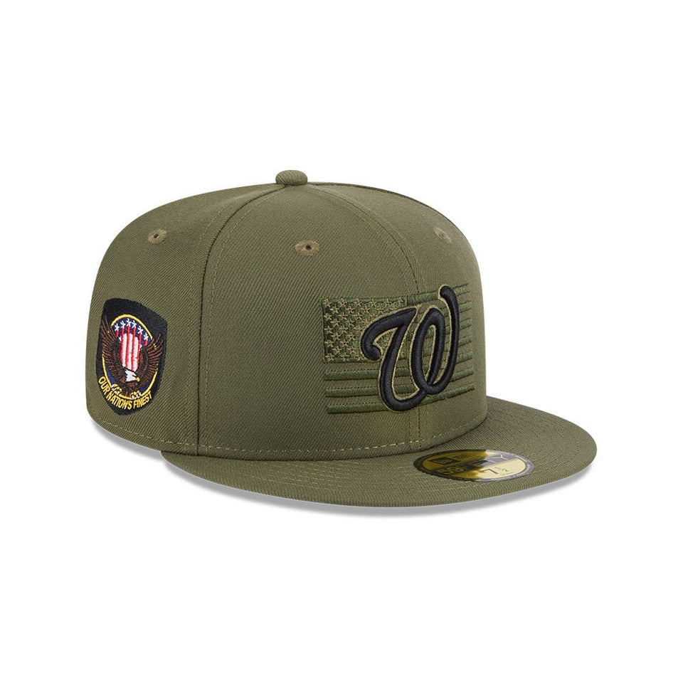 59FIFTY MLB 2023 Armed Forces Day アームド・フォーシズ・デー ワシントン・ナショナルズ ニューオリーブ - 13534613-700 | NEW ERA ニューエラ公式オンラインストア