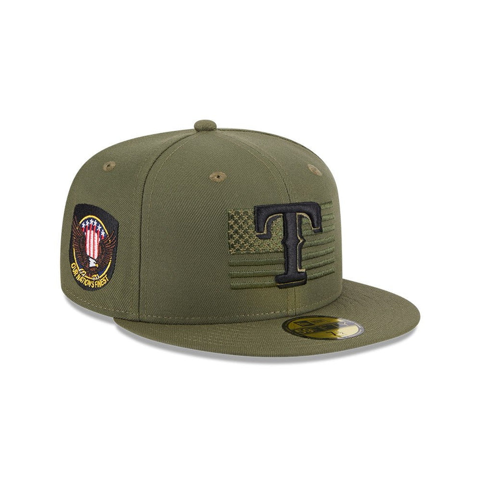 59FIFTY MLB 2023 Armed Forces Day アームド・フォーシズ・デー テキサス・レンジャーズ ニューオリーブ - 13534615-700 | NEW ERA ニューエラ公式オンラインストア