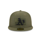 59FIFTY MLB 2023 Armed Forces Day アームド・フォーシズ・デー オークランド・アスレチックス ニューオリーブ - 13534623-700 | NEW ERA ニューエラ公式オンラインストア