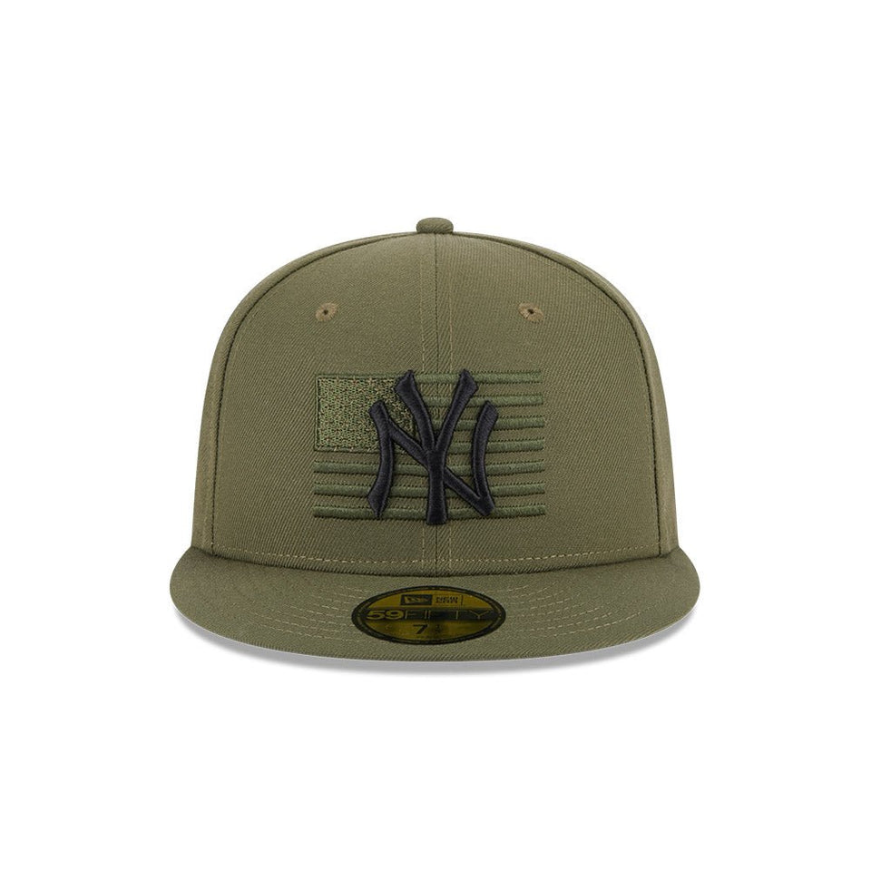 59FIFTY MLB 2023 Armed Forces Day アームド・フォーシズ・デー ニューヨーク・ヤンキース ニューオリーブ - 13534624-700 | NEW ERA ニューエラ公式オンラインストア