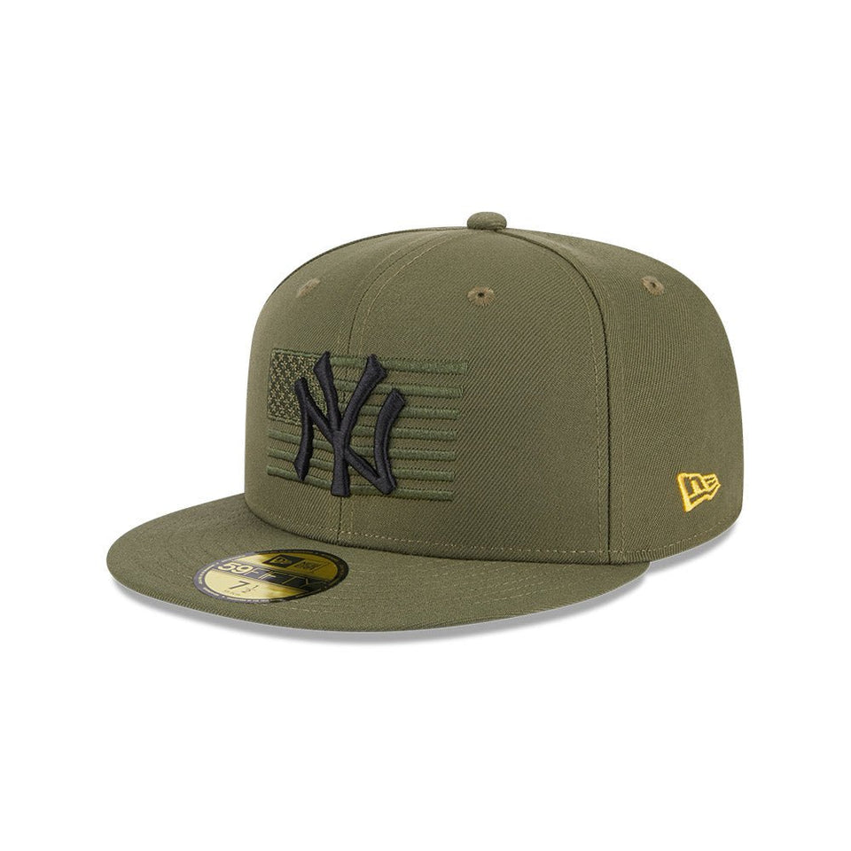 59FIFTY MLB 2023 Armed Forces Day アームド・フォーシズ・デー ニューヨーク・ヤンキース ニューオリーブ - 13534624-700 | NEW ERA ニューエラ公式オンラインストア