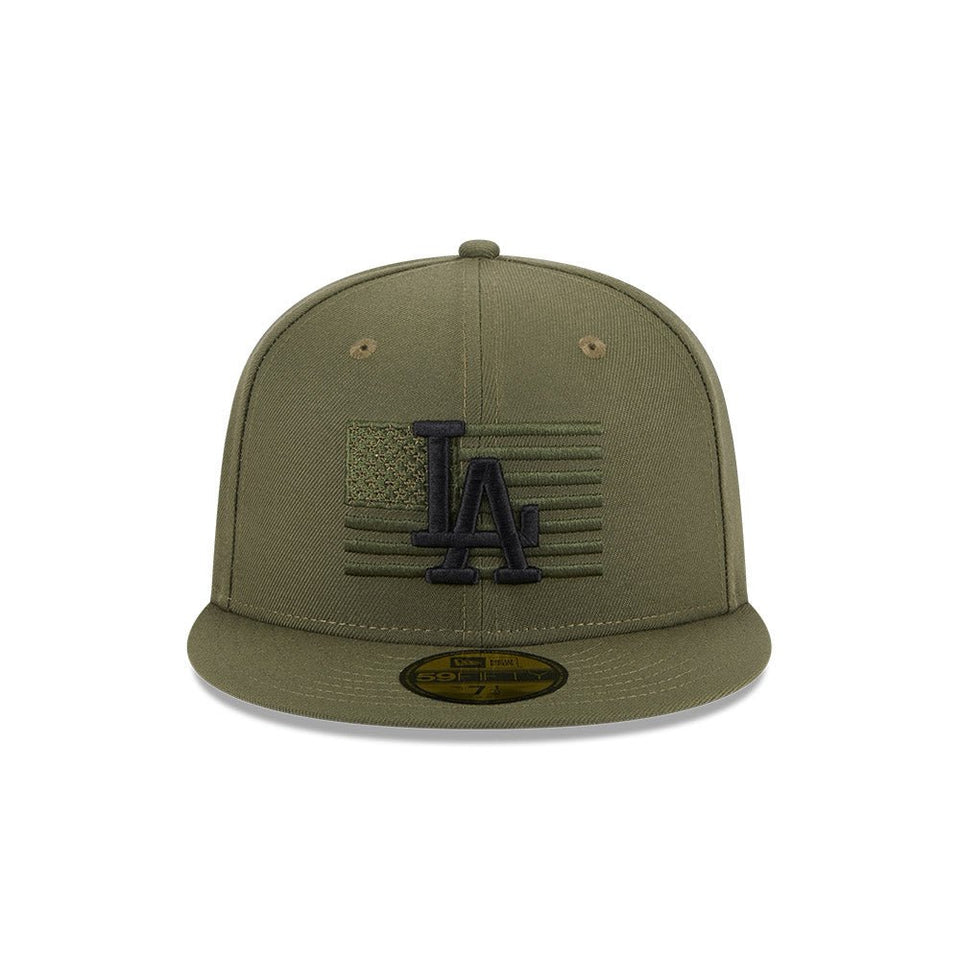 59FIFTY MLB 2023 Armed Forces Day アームド・フォーシズ・デー ロサンゼルス・ドジャース ニューオリーブ - 13534629-700 | NEW ERA ニューエラ公式オンラインストア