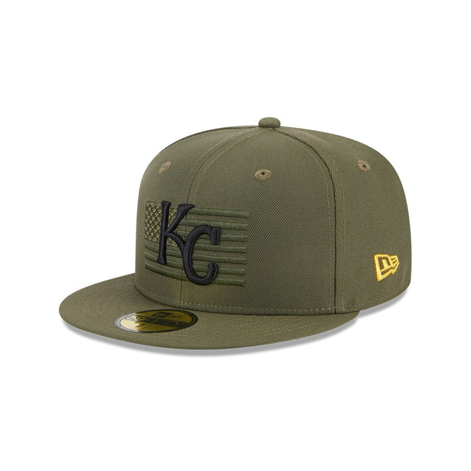 59FIFTY MLB 2023 Armed Forces Day アームド・フォーシズ・デー カンザスシティ・ロイヤルズ ニューオリーブ - 13534630-700 | NEW ERA ニューエラ公式オンラインストア