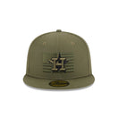 59FIFTY MLB 2023 Armed Forces Day アームド・フォーシズ・デー ヒューストン・アストロズ ニューオリーブ - 13534631-700 | NEW ERA ニューエラ公式オンラインストア