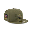 59FIFTY MLB 2023 Armed Forces Day アームド・フォーシズ・デー ヒューストン・アストロズ ニューオリーブ - 13534631-700 | NEW ERA ニューエラ公式オンラインストア