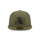 59FIFTY MLB 2023 Armed Forces Day アームド・フォーシズ・デー シカゴ・ホワイトソックス ニューオリーブ - 13534636-700 | NEW ERA ニューエラ公式オンラインストア