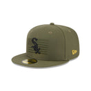 59FIFTY MLB 2023 Armed Forces Day アームド・フォーシズ・デー シカゴ・ホワイトソックス ニューオリーブ - 13534636-700 | NEW ERA ニューエラ公式オンラインストア