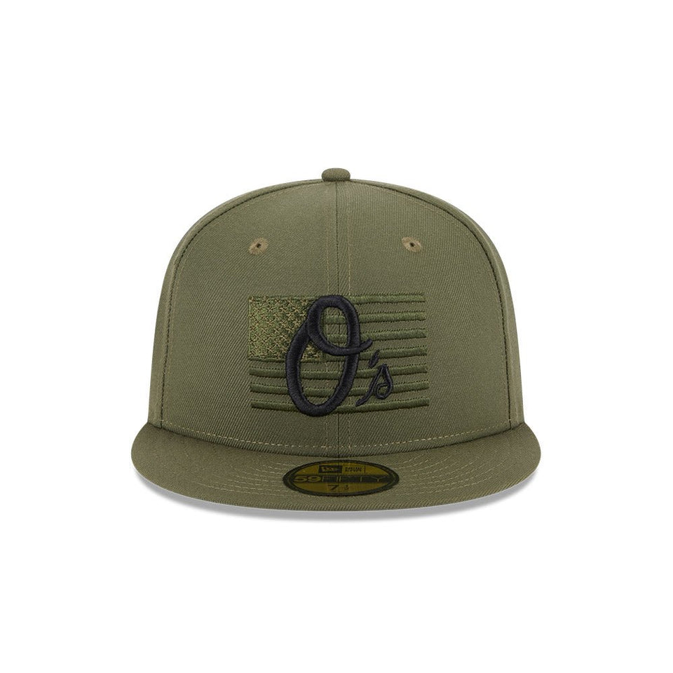 59FIFTY MLB 2023 Armed Forces Day アームド・フォーシズ・デー ボルティモア・オリオールズ ニューオリーブ - 13534639-700 | NEW ERA ニューエラ公式オンラインストア