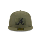 59FIFTY MLB 2023 Armed Forces Day アームド・フォーシズ・デー アトランタ・ブレーブス ニューオリーブ - 13534640-700 | NEW ERA ニューエラ公式オンラインストア