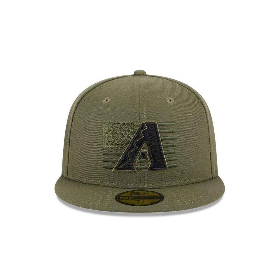 59FIFTY MLB 2023 Armed Forces Day アームド・フォーシズ・デー アリゾナ・ダイヤモンドバックス ニューオリーブ - 13534641-700 | NEW ERA ニューエラ公式オンラインストア