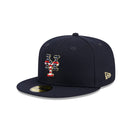 59FIFTY オーセンティック MLB 4th of July ニューヨーク・メッツ ネイビー グレーアンダーバイザー - 13570890-700 | NEW ERA ニューエラ公式オンラインストア