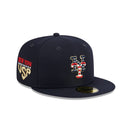 59FIFTY オーセンティック MLB 4th of July ニューヨーク・メッツ ネイビー グレーアンダーバイザー - 13570890-700 | NEW ERA ニューエラ公式オンラインストア
