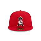 59FIFTY オーセンティック MLB 4th of July ロサンゼルス・エンゼルス スカーレット グレーアンダーバイザー - 13570907-700 | NEW ERA ニューエラ公式オンラインストア