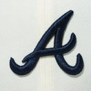 59FIFTY MLB Black Denim アトランタ・ブレーブス グレーアンダーバイザー - 13357568-700 | NEW ERA ニューエラ公式オンラインストア