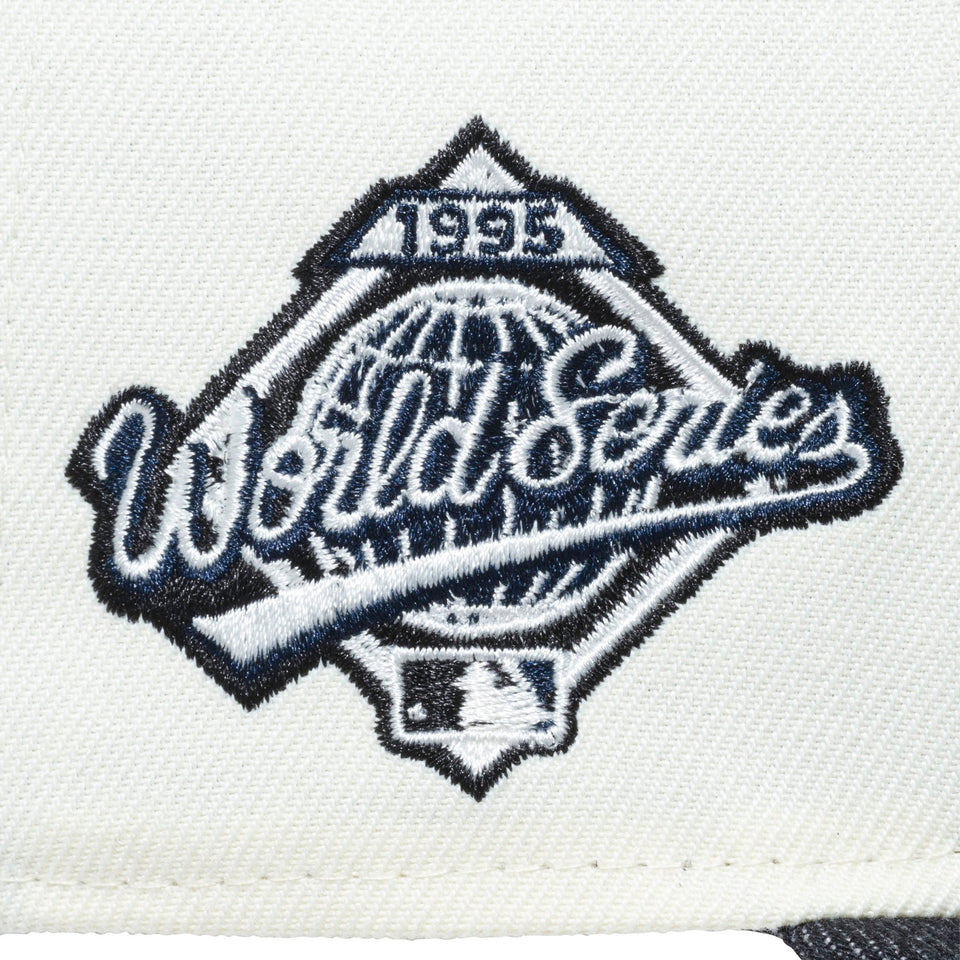 59FIFTY MLB Black Denim アトランタ・ブレーブス グレーアンダーバイザー - 13357568-700 | NEW ERA ニューエラ公式オンラインストア