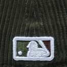 59FIFTY MLB Corduroy コーデュロイ オークランド・アスレチックス カーキ チョコバイザー - 13751122-700 | NEW ERA ニューエラ公式オンラインストア