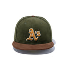 59FIFTY MLB Corduroy コーデュロイ オークランド・アスレチックス カーキ チョコバイザー - 13751122-700 | NEW ERA ニューエラ公式オンラインストア