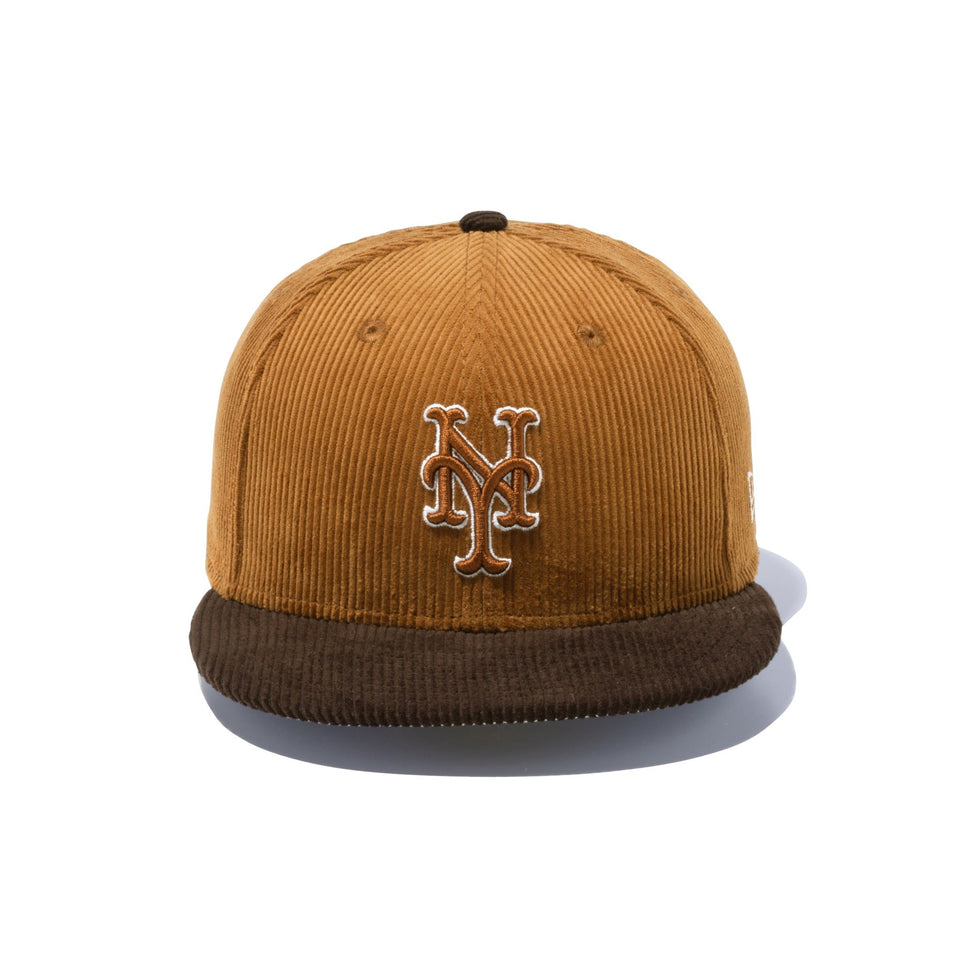 59FIFTY MLB Corduroy コーデュロイ ニューヨーク・メッツ キャメル 