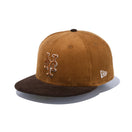 59FIFTY MLB Corduroy コーデュロイ ニューヨーク・メッツ キャメル ブラウンバイザー - 13751139-700 | NEW ERA ニューエラ公式オンラインストア