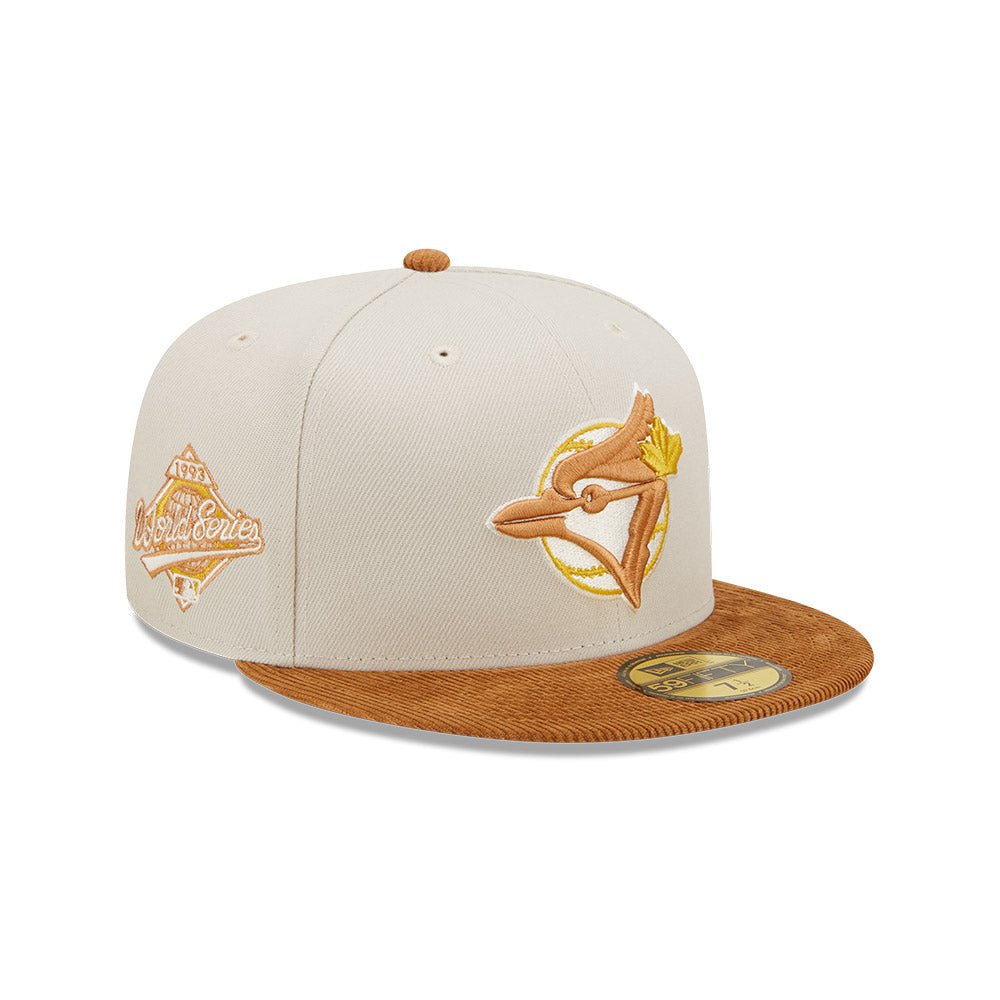 59FIFTY MLB Corduroy Visor クーパーズタウン トロント・ブルー