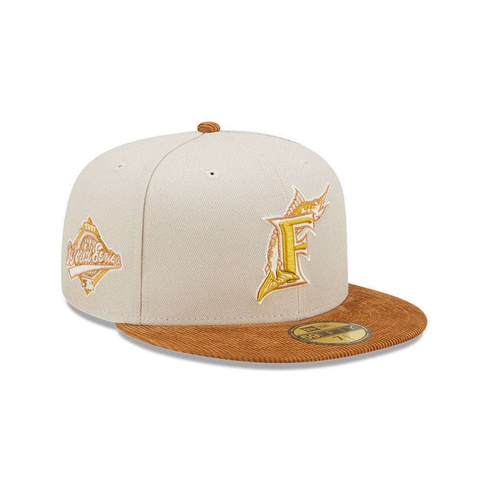 59FIFTY MLB Corduroy Visor クーパーズタウン フロリダ・マーリンズ - 13470228-700 | NEW ERA ニューエラ公式オンラインストア