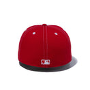 59FIFTY MLB Custom ロサンゼルス・ドジャース ホワイト/スカーレット ケリーアンダーバイザー - 13750717-700 | NEW ERA ニューエラ公式オンラインストア