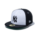 59FIFTY MLB Custom ニューヨーク・ヤンキース ホワイト/ブラック ケリーアンダーバイザー - 13780798-700 | NEW ERA ニューエラ公式オンラインストア