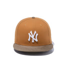 59FIFTY MLB Duck Canvas ダックキャンバス ニューヨーク・ヤンキース ライトブロンズ チャコールスウェードバイザー - 13328542-700 | NEW ERA ニューエラ公式オンラインストア