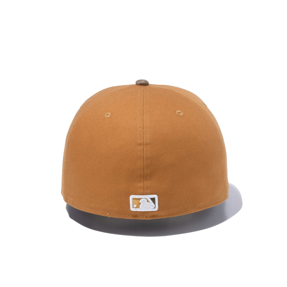 59FIFTY MLB Duck Canvas ダックキャンバス ニューヨーク・ヤンキース ライトブロンズ チャコールスウェードバイザー - 13328542-700 | NEW ERA ニューエラ公式オンラインストア