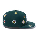 59FIFTY MLB Flower Embroidery オークランド・アスレチックス ダークグリーン - 13751121-700 | NEW ERA ニューエラ公式オンラインストア