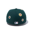 59FIFTY MLB Flower Embroidery オークランド・アスレチックス ダークグリーン - 13751121-700 | NEW ERA ニューエラ公式オンラインストア