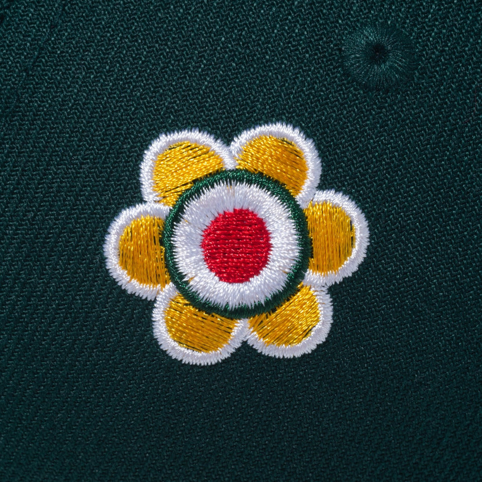 59FIFTY MLB Flower Embroidery オークランド・アスレチックス ダークグリーン - 13751121-700 | NEW ERA ニューエラ公式オンラインストア