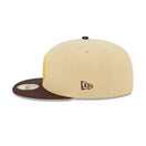 59FIFTY MLB Illusion サンディエゴ・パドレス ベガスゴールド ブラウンバイザー - 13695345-700 | NEW ERA ニューエラ公式オンラインストア