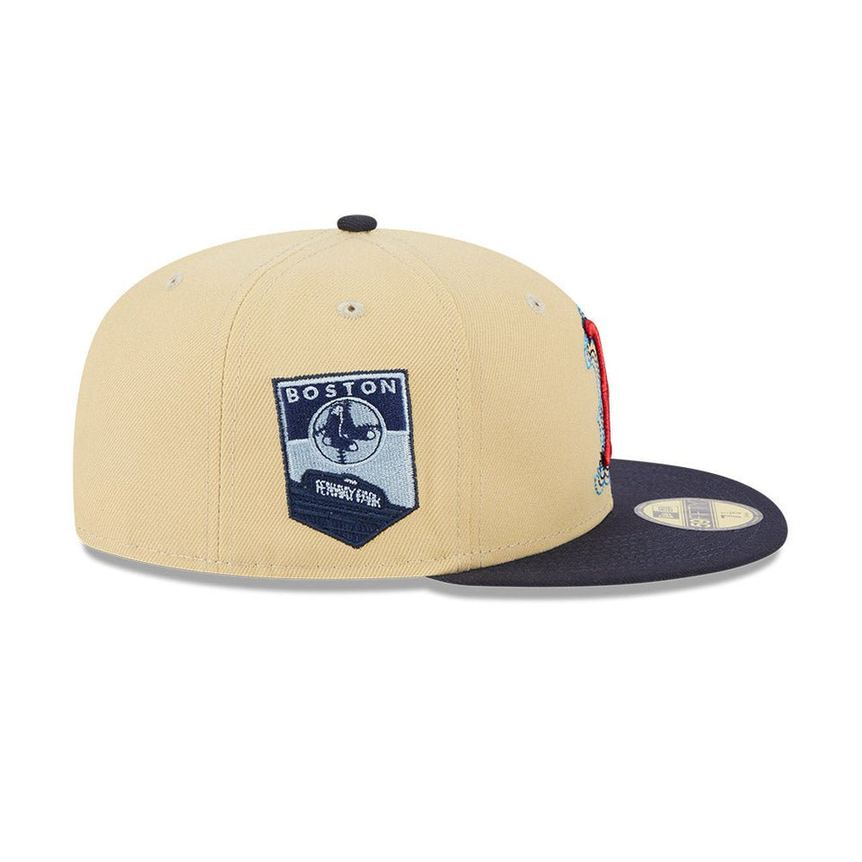 59FIFTY MLB Illusion ボストン・レッドソックス ベガスゴールド