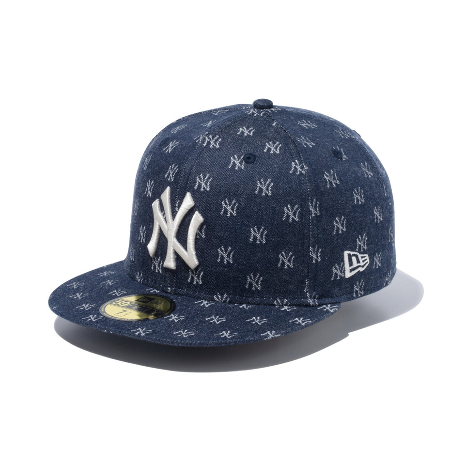 59FIFTY MLB Jacquard ニューヨーク・ヤンキース ネイビー