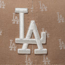 59FIFTY MLB Jacquard ロサンゼルス・ドジャース カーキ × クローム - 14109903-700 | NEW ERA ニューエラ公式オンラインストア