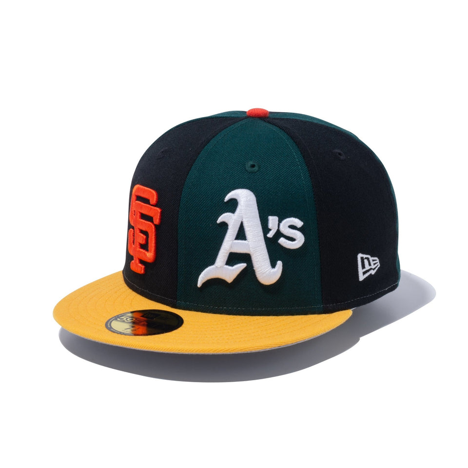 59FIFTY MLB Logo Pinwheel クーパーズタウン サンフランシスコ・ジャイアンツ オークランド・アスレチックス - 13292080-700 | NEW ERA ニューエラ公式オンラインストア