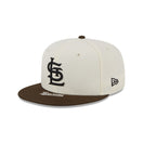 59FIFTY MLB On Deck クーパーズタウン セントルイス・ブラウンズ クロームホワイト ブラウンバイザー - 13695310-700 | NEW ERA ニューエラ公式オンラインストア