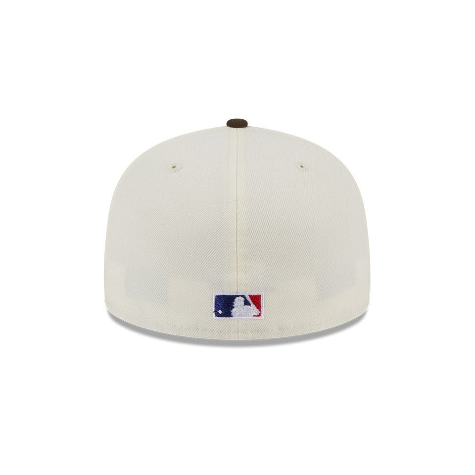 59FIFTY MLB On Deck クーパーズタウン セントルイス・ブラウンズ クロームホワイト ブラウンバイザー - 13695310-700 | NEW ERA ニューエラ公式オンラインストア