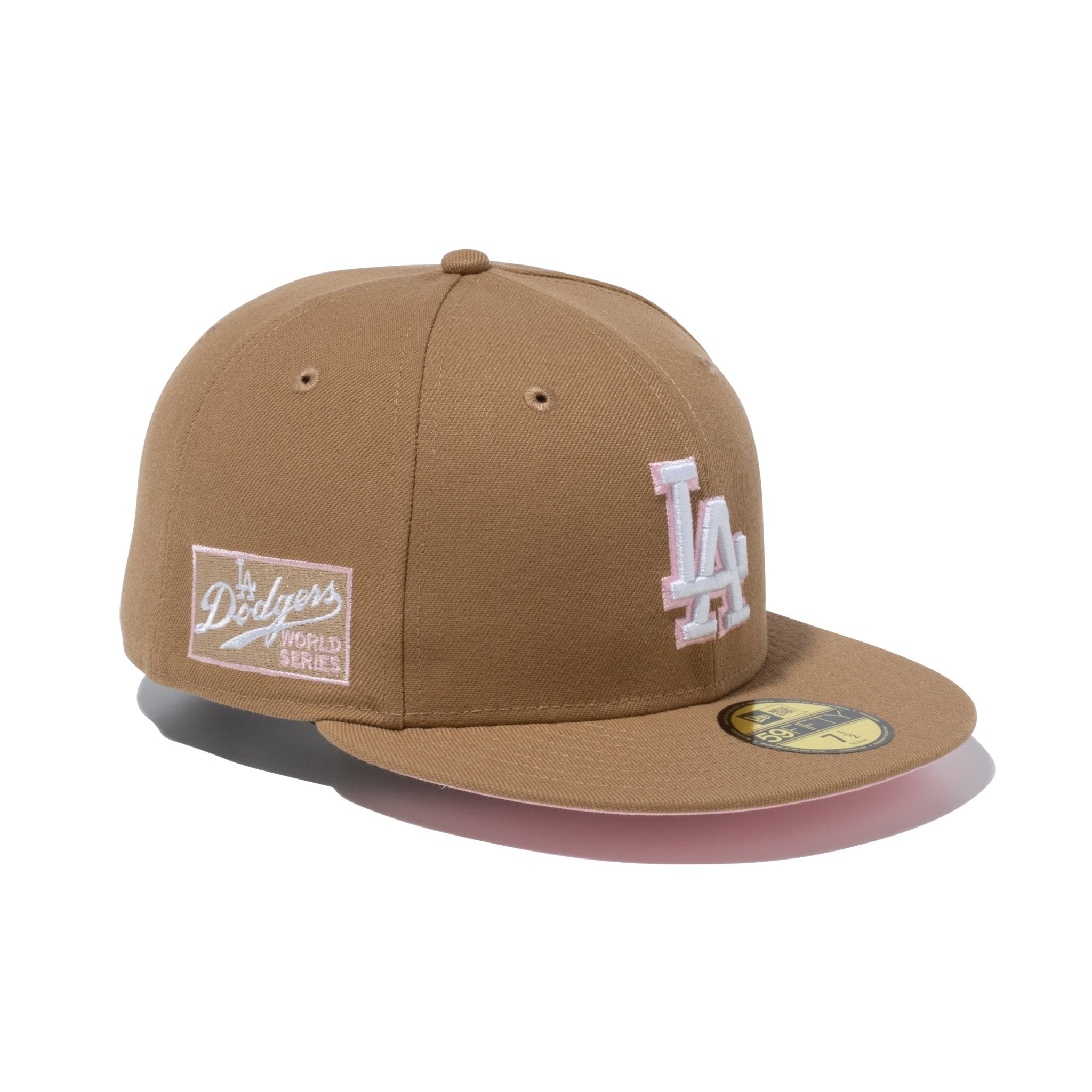 59FIFTY MLB Pink Pack ロサンゼルス・ドジャース カーキ ピンク ...